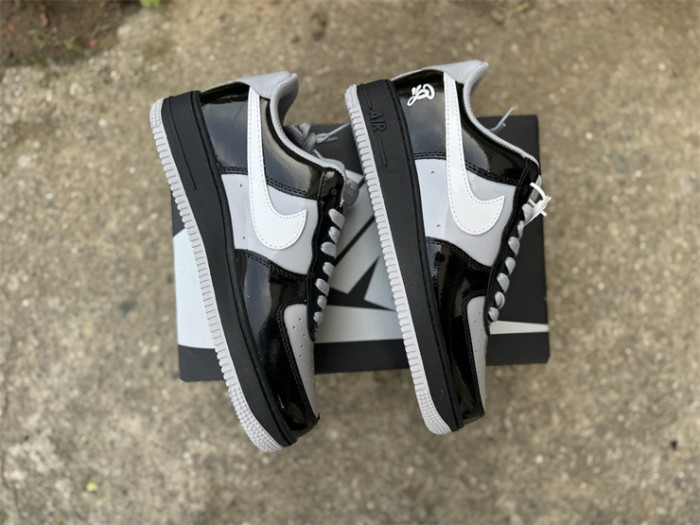 Nike Air Force 1 Low Syna Central Cee Black White Smoke Grey