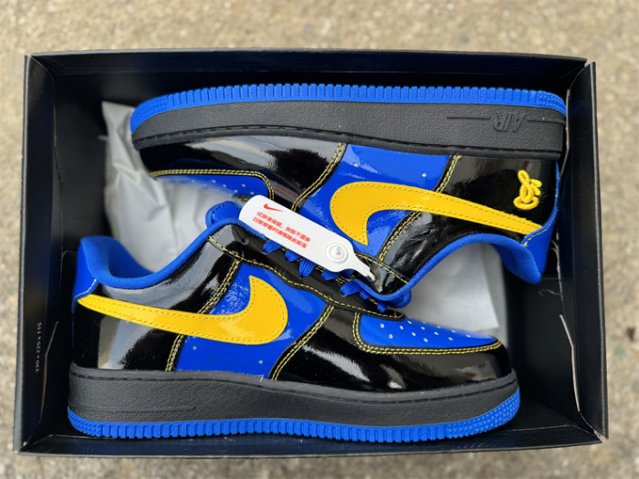 Nike Air Force 1 Low Syna Central Cee Black Optic Yellow