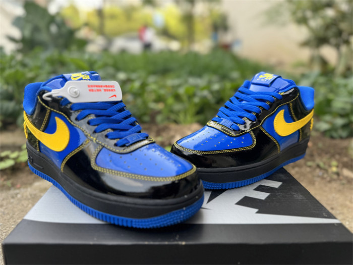 Nike Air Force 1 Low Syna Central Cee Black Optic Yellow