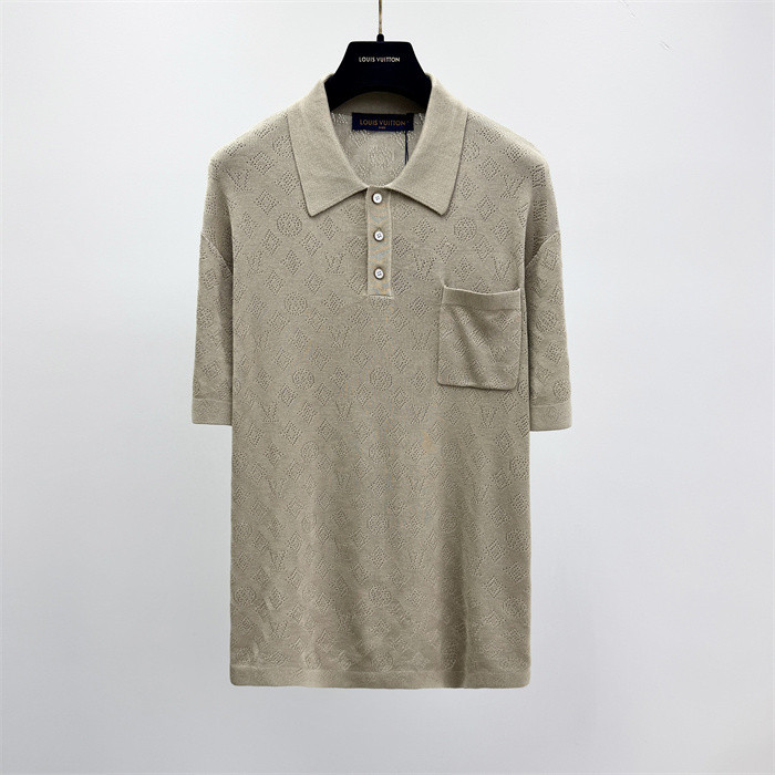 LV Shirt High End Quality-1389