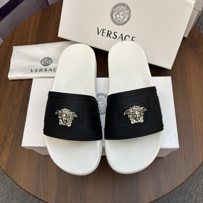 Versace men slippers 1：1 quality-077