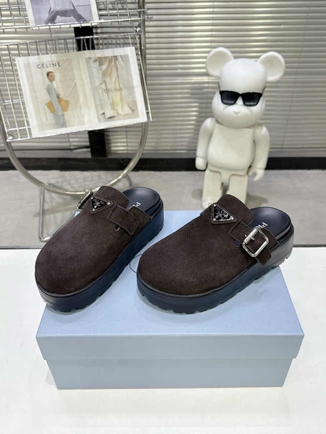 Prada women slippers 1：1 quality-170