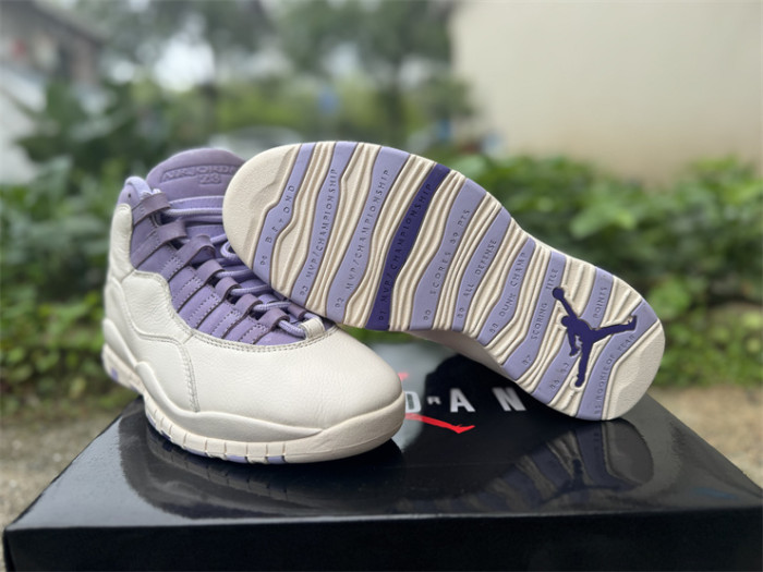 Authentic Air Jordan 10 Retro  Hydrangeas