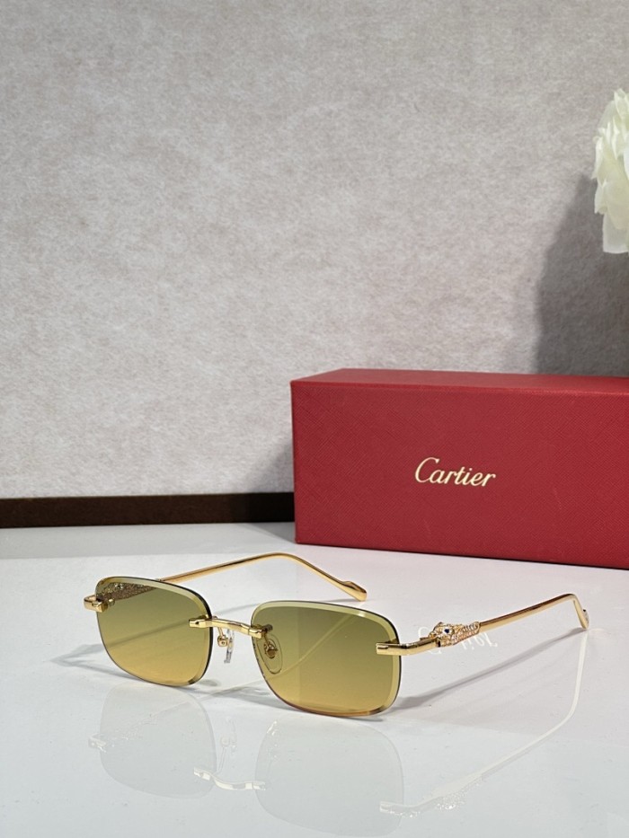 Cartier Sunglasses AAAA-12000