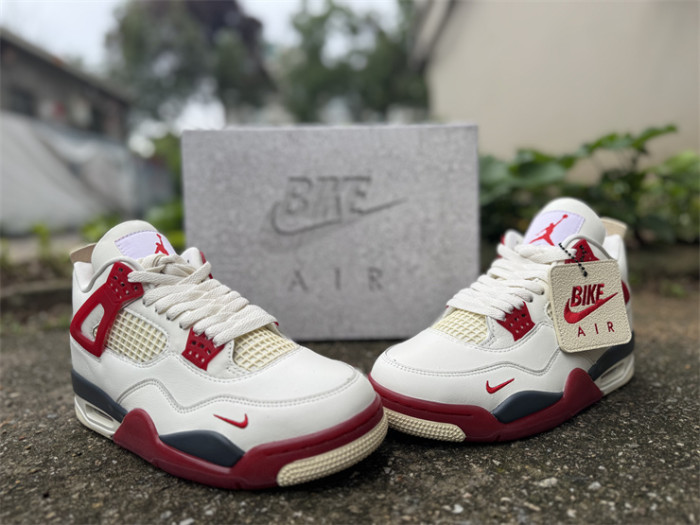 Authentic Air Jordan 4 Retro OG Nigel Sylvester Brick After Brick