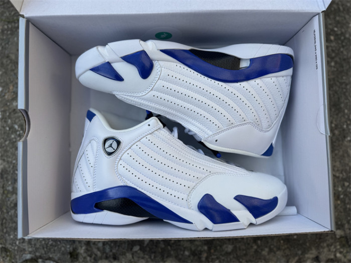 Authentic Air Jordan 14 retro  hyper royal