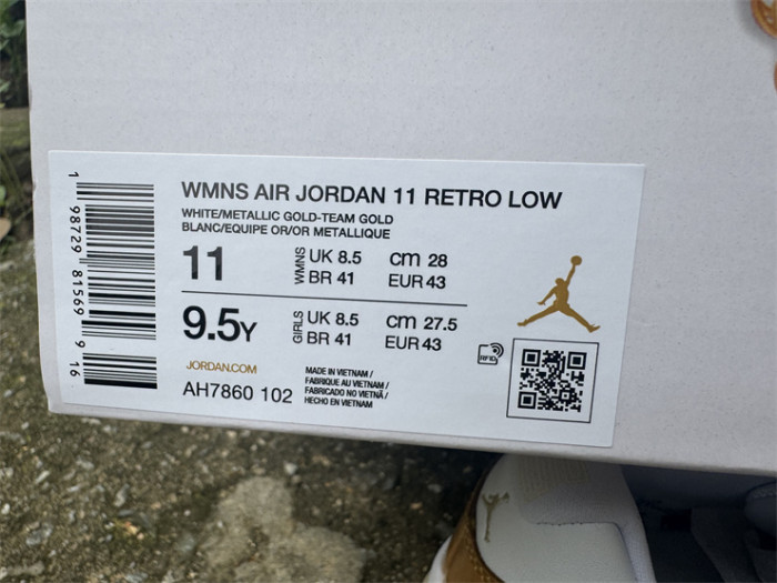 Authentic Air Jordan 11 Retro Low Mother's Day