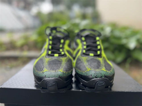 Authentic Nike Air Liquid Max Black Green Apple