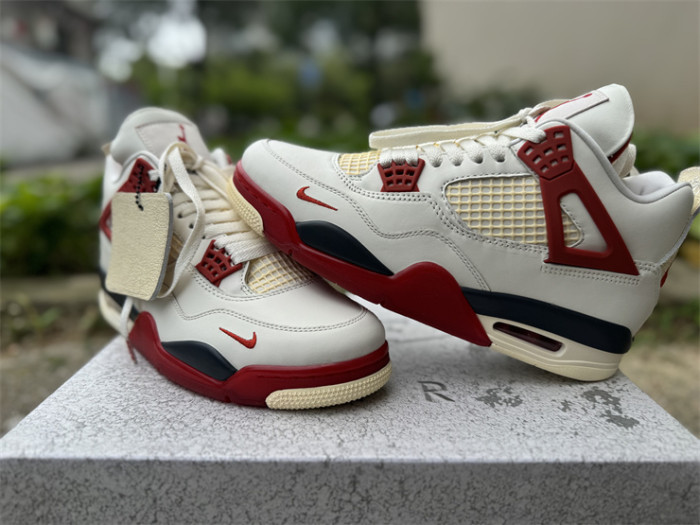 Authentic Air Jordan 4 Retro OG Nigel Sylvester Brick After Brick