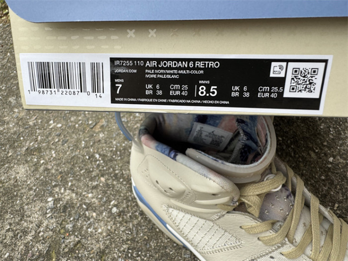 Authentic Air Jordan 6 Retro Sashiko