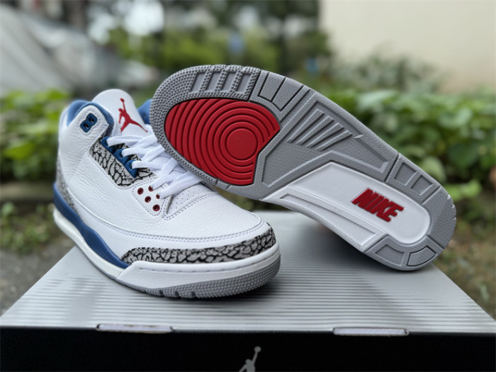 Authentic Air Jordan 3 “True Blue”  2026