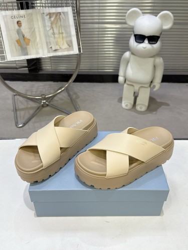 Prada women slippers 1：1 quality-189