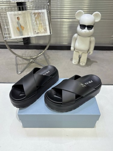Prada women slippers 1：1 quality-192