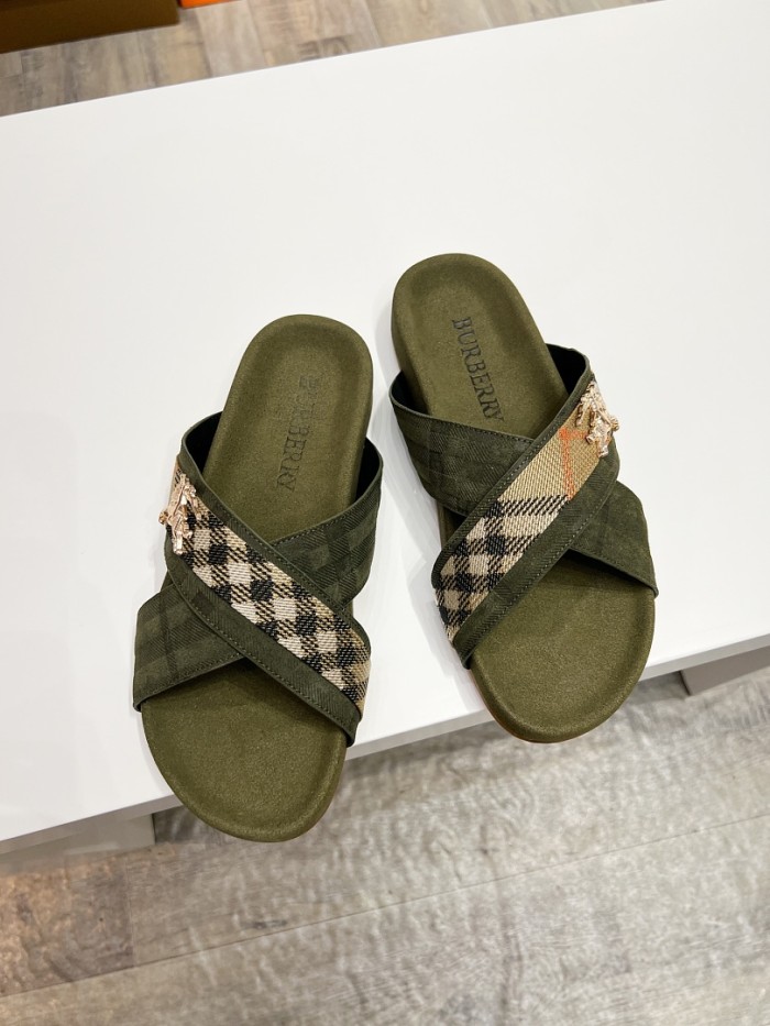 Burberry men slippers 1：1 quality-007