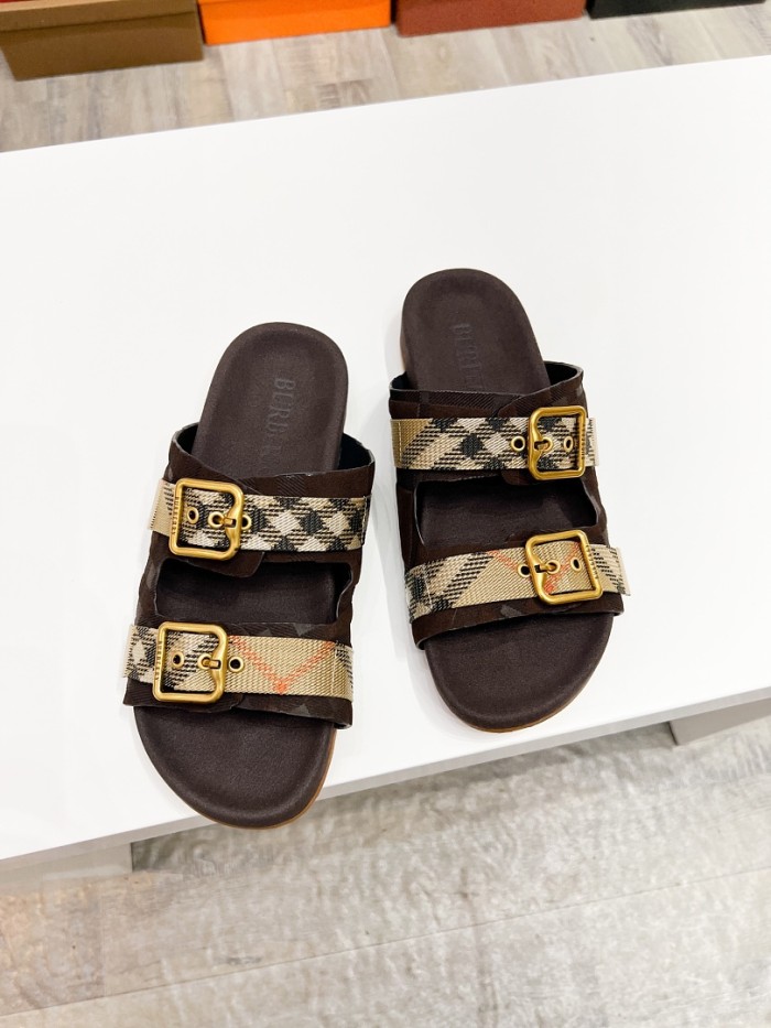Burberry men slippers 1：1 quality-004