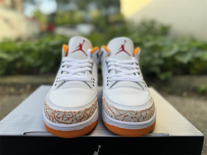 Authentic Air Jordan 3 Retro Orange Citrus