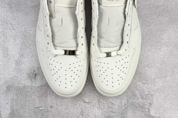 Authentic Jordan 1 Retro Low OG SP  Travis Scott Michael Rubin White Party (Friends and Family)  GS