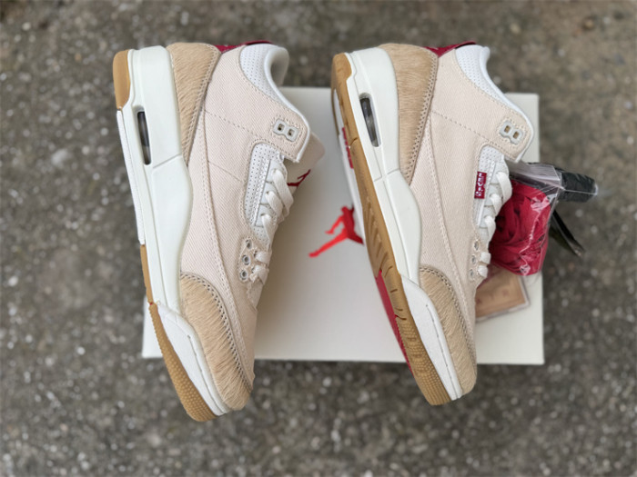 Authentic Jordan 3 Retro Levi’s Lunar New Year