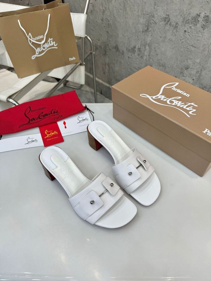Christian Louboutin women slippers 1：1 quality-008