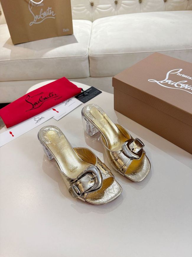 Christian Louboutin women slippers 1：1 quality-003
