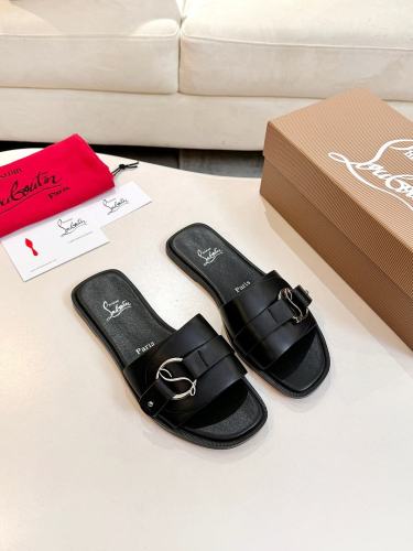 Christian Louboutin women slippers 1：1 quality-002
