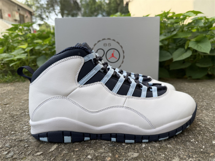 Authentic Air Jordan 10 Retro Ice Blue