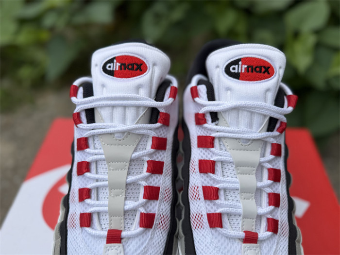 Authentic Nike Air Max 95 OG Big Bubble Comet Red