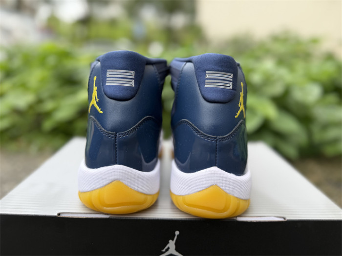 Authentic Air Jordan 11 Michigan