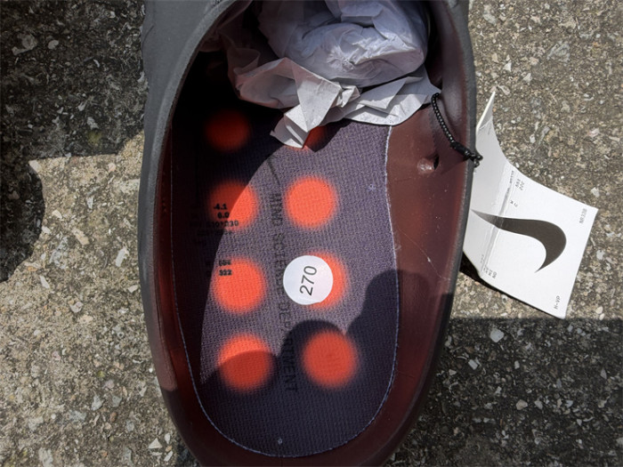 Nike Mind 001 Flyknit Slide Bronze Eclipse Total Orange (fit small)