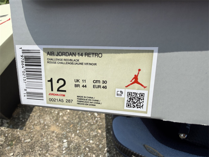 Authentic  Air Jordan 14 Howard PE Blue