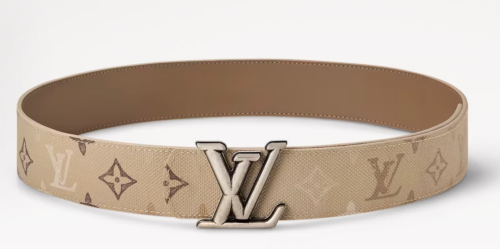 Super Perfect Quality LV Belts(100% Genuine Leather Steel Buckle)-4584