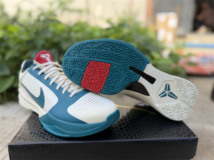 Authentic Nike Kobe 5 Protro Caitlin Clark Coconut Milk Spruce