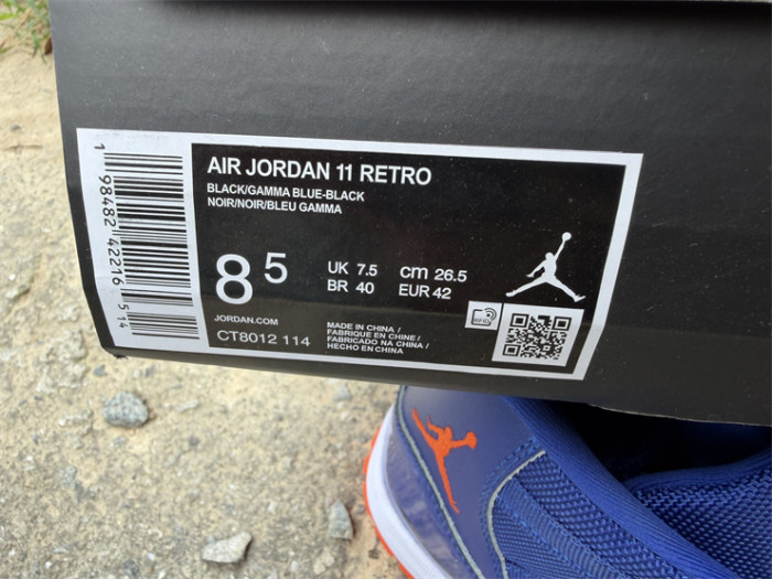 Authentic Air Jordan 11 Retro Knicks