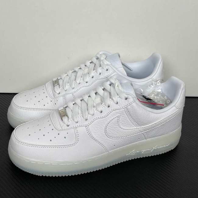 Authentic Nike Air Force 1 Low Drake NOCTA Certified Lover Boy White Cobalt Tint