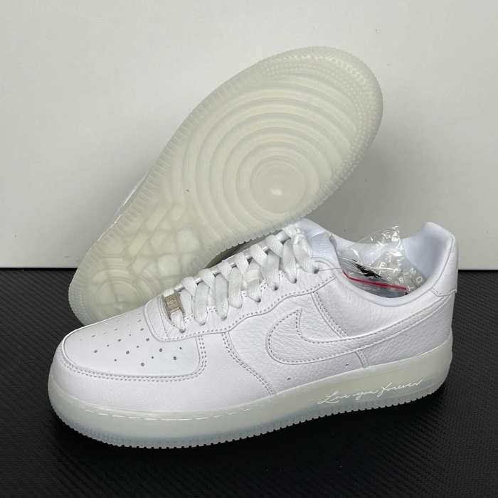 Authentic Nike Air Force 1 Low Drake NOCTA Certified Lover Boy White Cobalt Tint