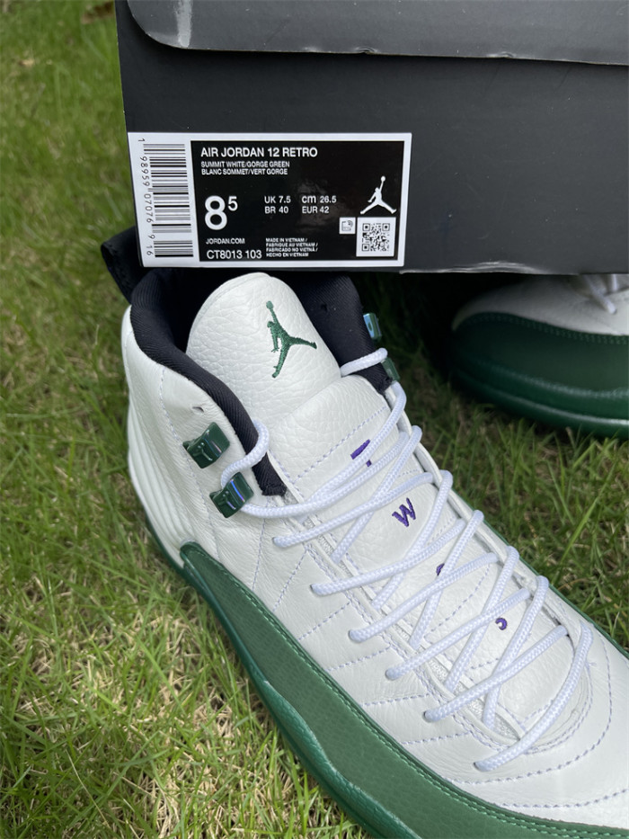 Authentic Jordan 12 Retro Bucks