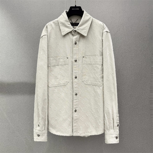 LV Shirt High End Quality-1537
