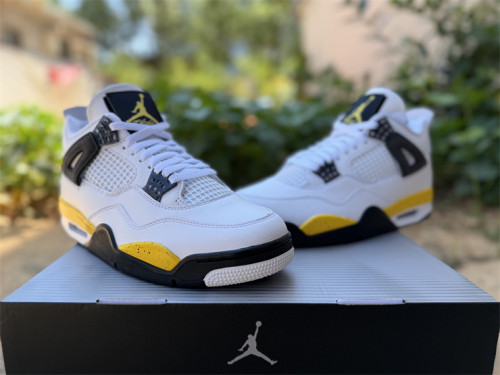 Authentic Air Jordan 4 Retro Rare Air Tour Yellow