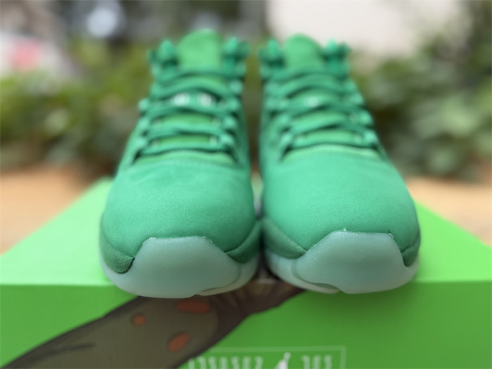Authentic Air Jordan 11 Retro Green Screen