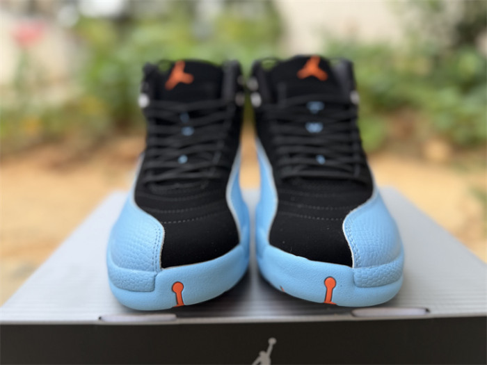 Authentic Air Jordan 12  Soft Blue