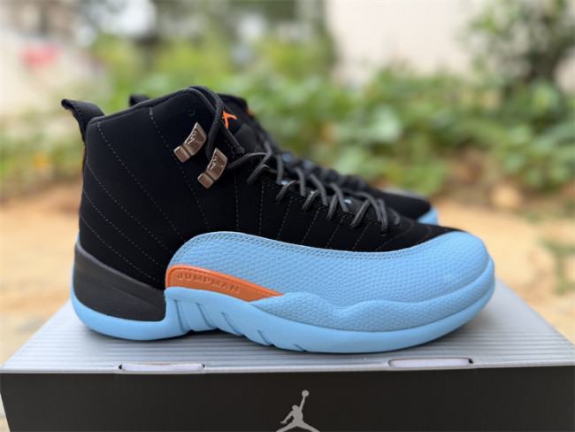 Authentic Air Jordan 12  Soft Blue
