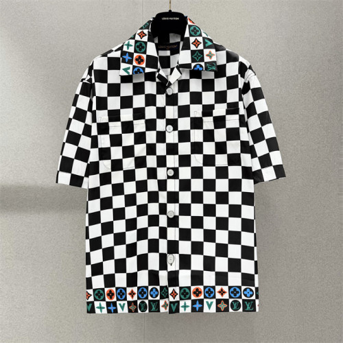 LV Shirt High End Quality-1547