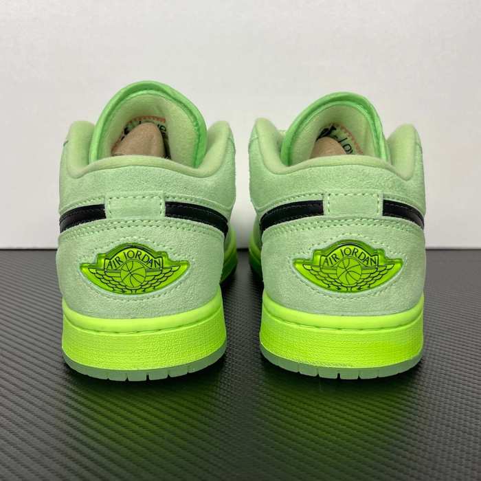 Authentic Air Jordan 1 Low SE  Lime Blast