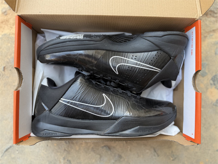 Authentic  Kobe V5 2010 “BlackOut”