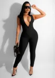 Stretch Pit Zip Ladies Jumpsuit Candy Multicolor