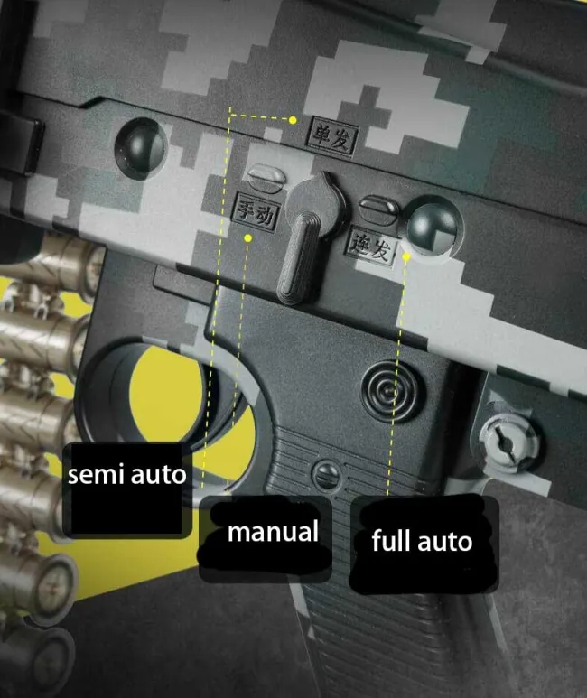 LeHui MG3 Machine Gun Foam Blaster(US Stock)