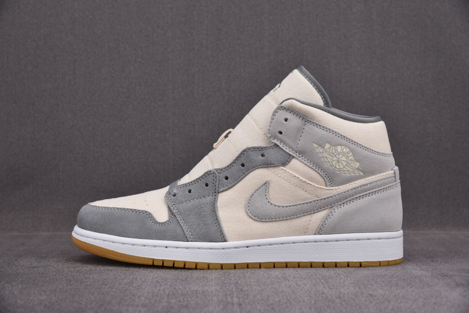 jordan 1 mid se coconut milk particle grey outfit