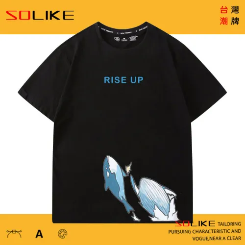 純棉 暴力鯊魚短T 三件1099