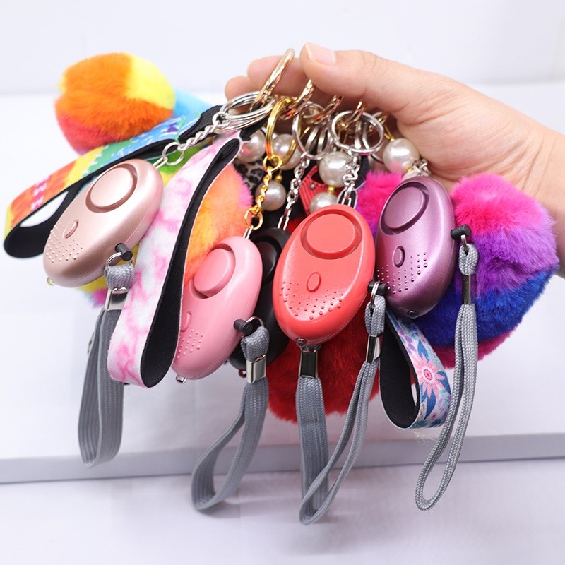Verified self defense keychain manufacturer wholesale women self defense alarm keychain accessories set survival for women