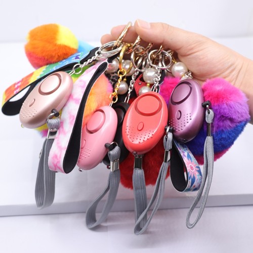Verified self defense keychain manufacturer wholesale women self defense alarm keychain accessories set survival for women